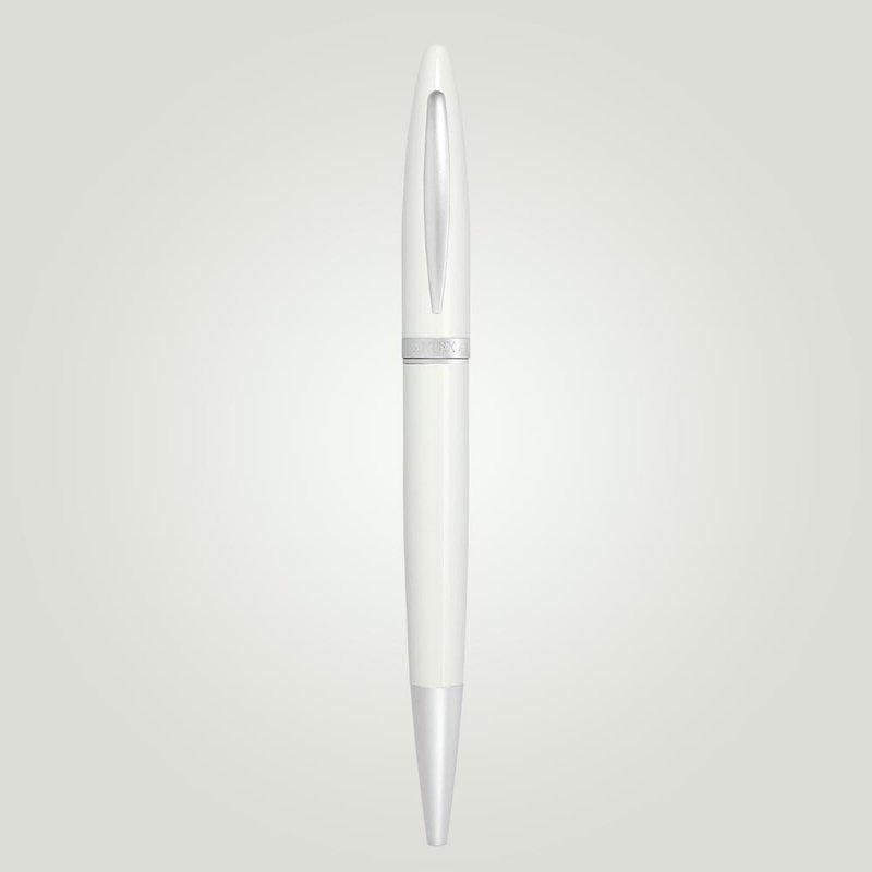 （カスタマイズ可能なレタリング）ARTEXライフハッピーボールペンミスト - 油性・ゲルインクボールペン - 銅・真鍮 ホワイト