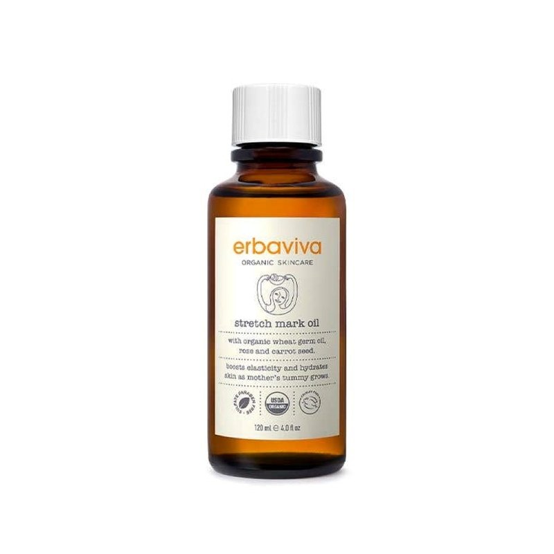 [Deep Moisturizing] Erbaviva USDA Mommy Belly Smoothing Oil - Essences & Ampoules - Essential Oils 