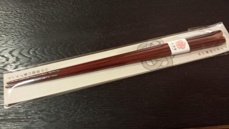 23cm torso chopsticks Akane - Chopsticks - Wood Red
