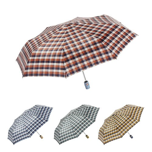 西班牙 Ezpeleta 晴雨傘 【Ezpeleta】10449 蘇格蘭紋抗UV自動折傘