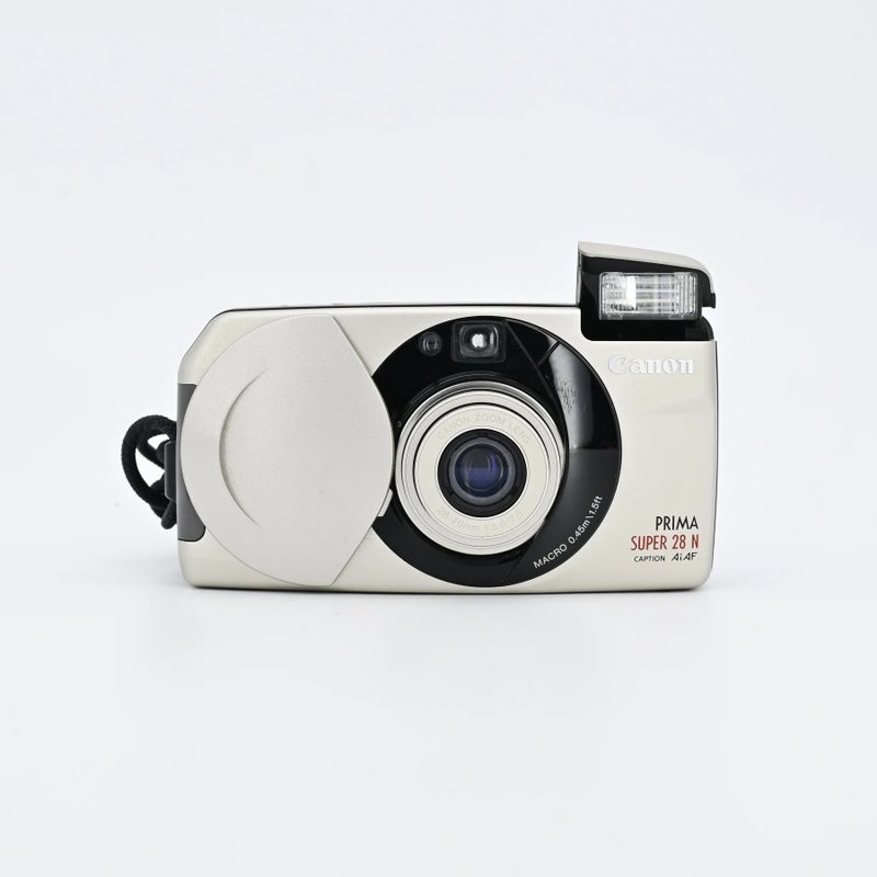 Canon Prima Super 28 Caption 135/35mm 傻瓜機 菲林相機 膠片 - 相機/拍立得/底片相機 - 塑膠 灰色