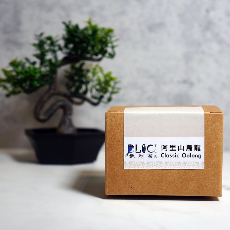 DLIC TEA | Classic Alishan Oolong 75g with Paper Box - Tea - Fresh Ingredients White