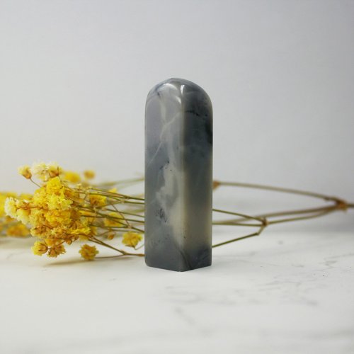 藝群人 客製化手工印章-|寮國石1.1CM|手工篆刻印章