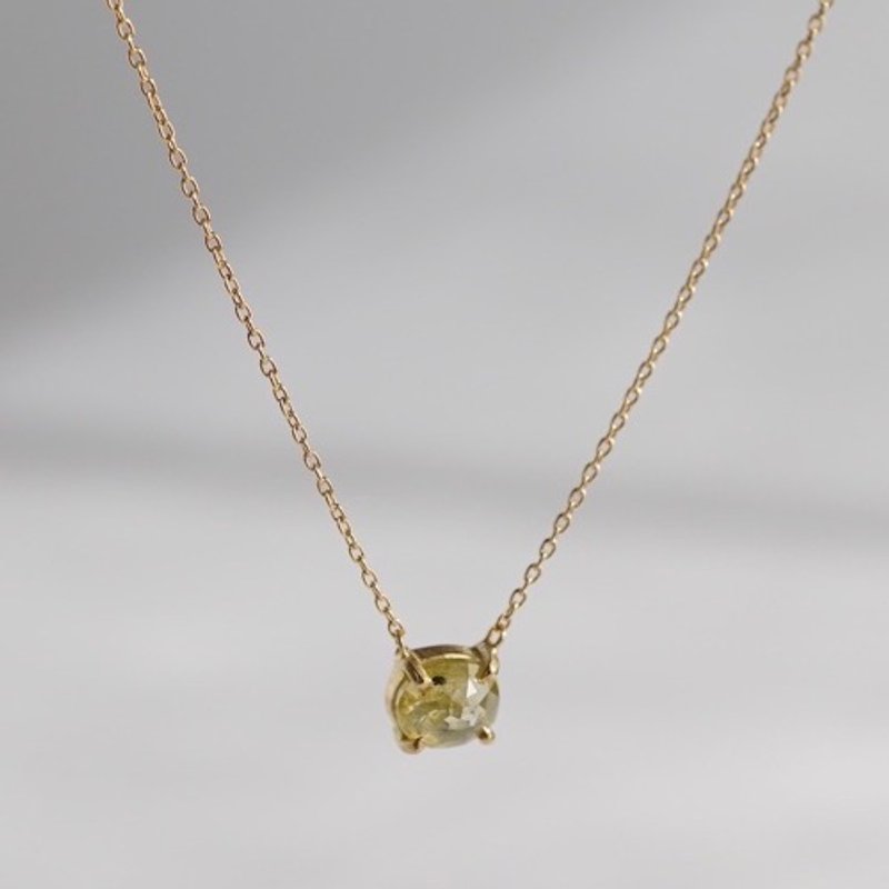 Diamond necklace [OP743K18YG] - 項鍊 - 其他金屬 