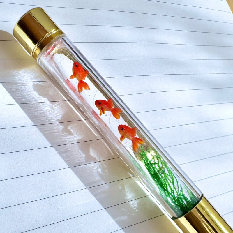 Made to order　Ballpoint pen　Aquarium　Goldfish - Ballpoint & Gel Pens - Resin 