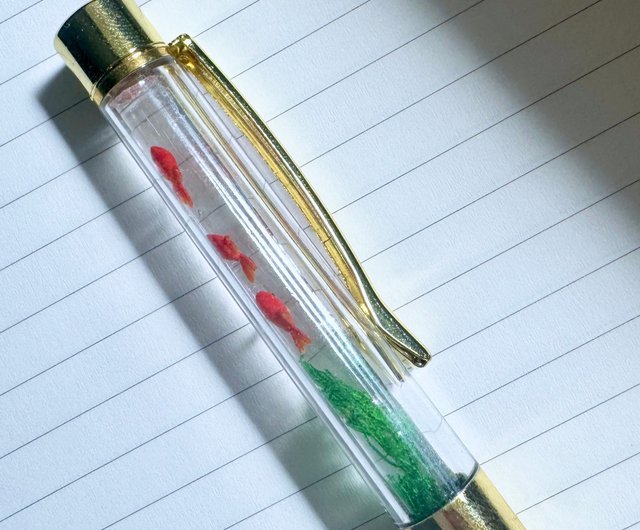 受注制作 ボールペン アクアリウム 金魚 - ショップ 池波屋