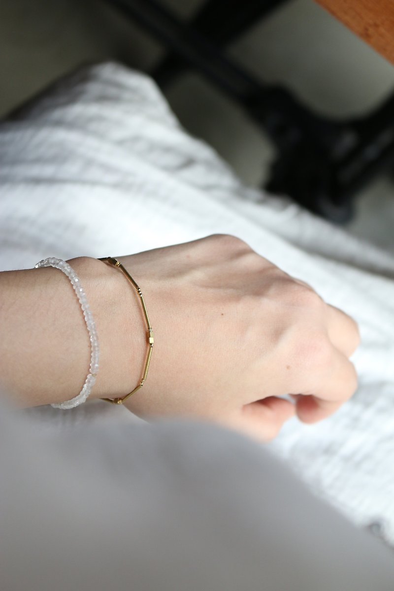 Brass bracelet 0807 to find fault - Bracelets - Other Metals Gold