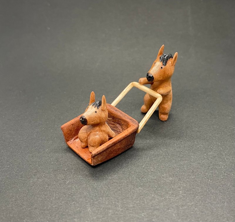 Snow removal with 1.5 horsepower. - Items for Display - Wood Brown