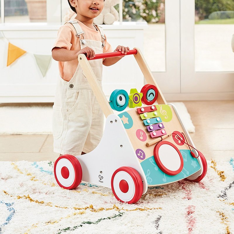 [New Year Gift] German Hape Musical Walker - Kids' Toys - Other Materials Multicolor