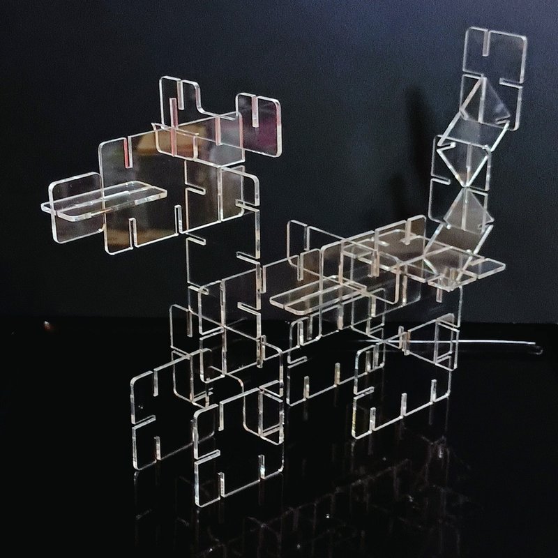 ミクス・スリット・ボード mics slit board - 擺飾/家飾品 - 壓克力 銀色