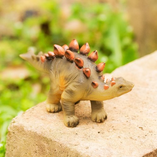 デバリエ ステゴサウルス 恐竜 置物 ガーデニング リアル インテリア