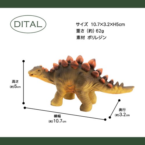 デバリエ ステゴサウルス 恐竜 置物 ガーデニング リアル インテリア