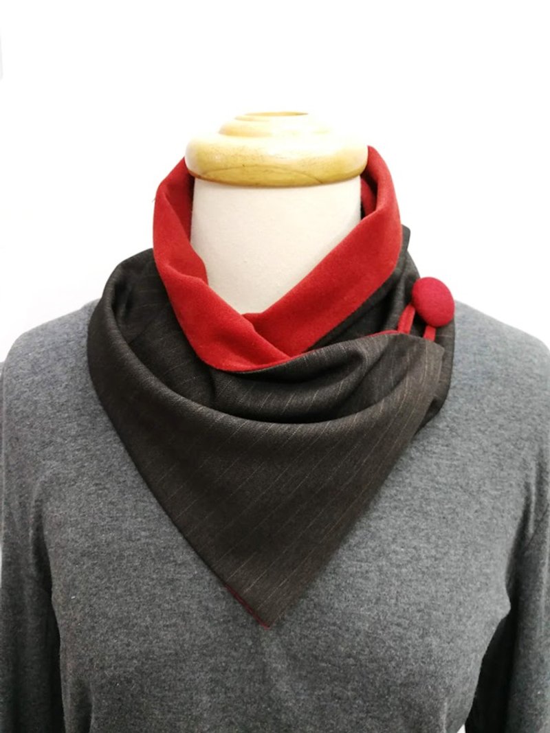 多造型保暖脖圍 短圍巾 頸套 男女均適用 W01-045(限量商品) - 圍巾/披肩 - 其他材質 