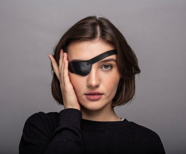 Mccain Eye Patch ,Dan Crenshaw Eye patch, Leather Eye Patch