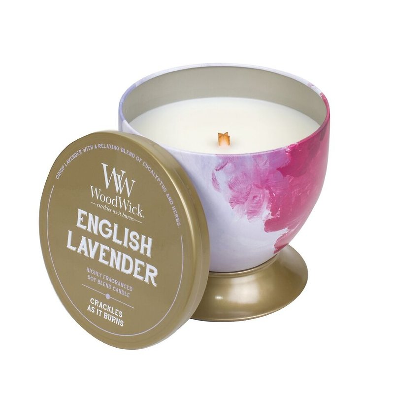 8.5oz Art Gallery Cup Wax - English Lavender - Ingenuity Series - Candles & Candle Holders - Wax 