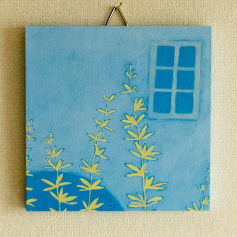 Mini panel No.44 / Fragment of memory - โปสเตอร์ - กระดาษ สีน้ำเงิน