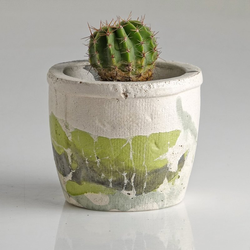水泥盆器 - 盆栽/植栽 - 水泥 