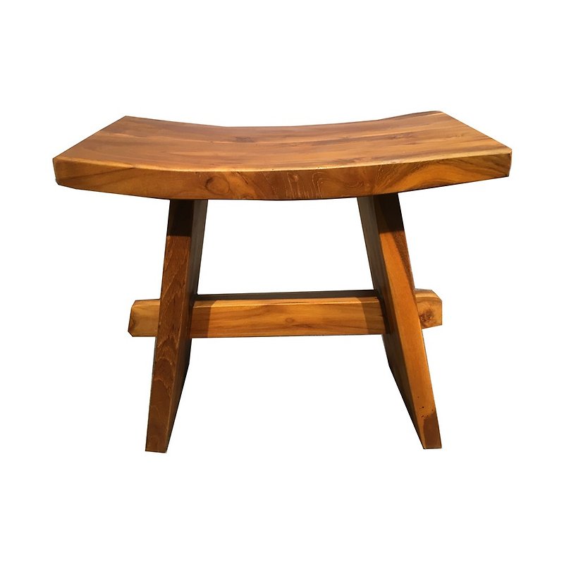 【吉迪市100%全柚木家具】EFACH003 和風彎月椅 - 椅子/沙發 - 木頭 