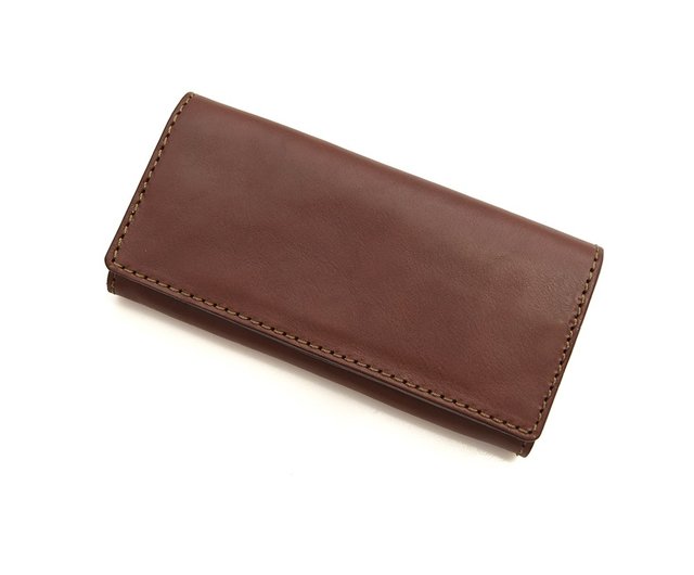 Japanese craftsman handmade soft leather long clip (WL-63