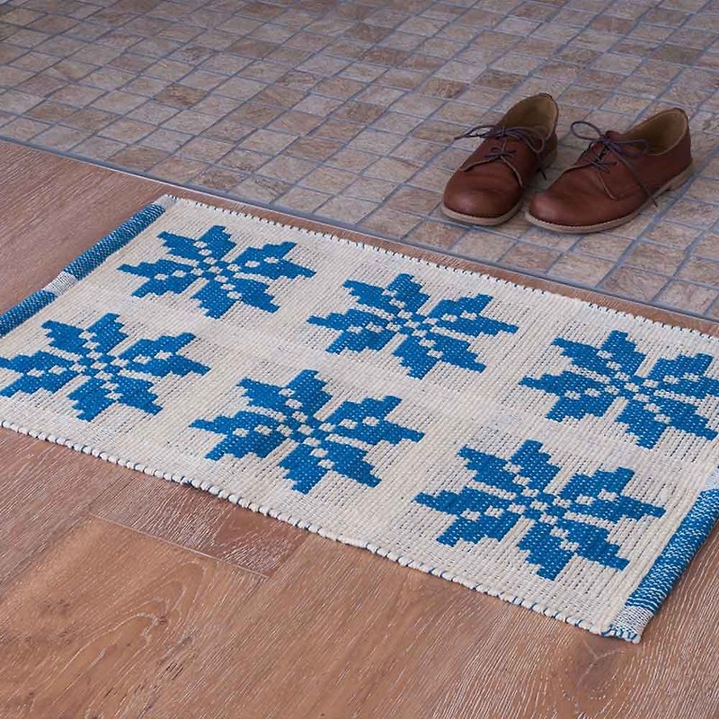 Snowflake cotton floor mat - Rugs & Floor Mats - Cotton & Hemp 