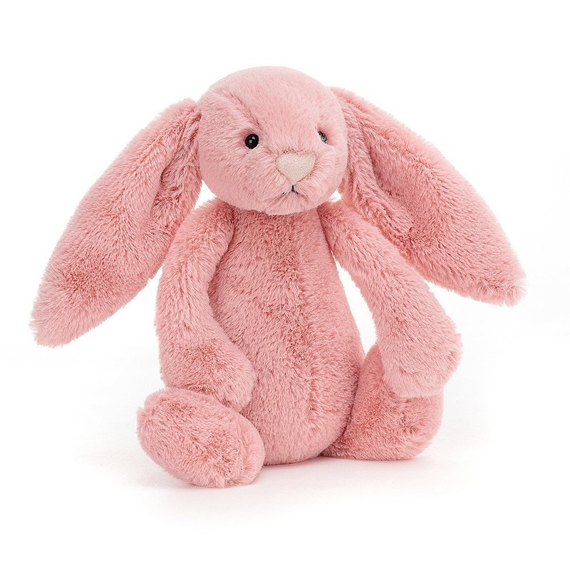 Bashful Petal Bunny 花瓣粉兔 18cm - 玩偶/公仔 - 聚酯纖維 粉紅色