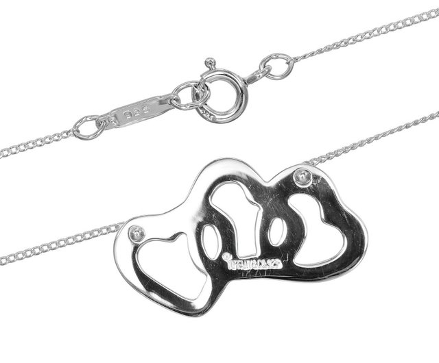 再値引 美品Tiffany & Co. トリプルハート ネックレス TIFFANY & Co. トリプル ハート ネックレス シルバー 925