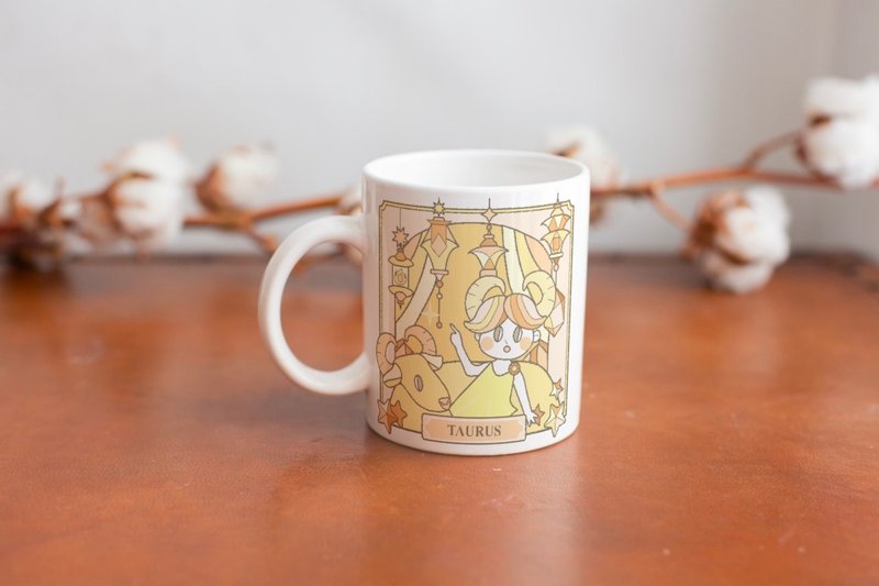 Duck Graffiti | Constellation Series | Taurus Mug - Mugs - Pottery 