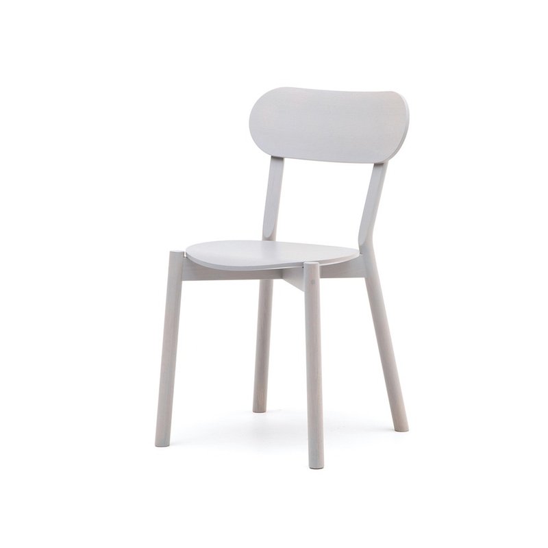 Castor Plus Single Chair Gray | KNS (Shipping Fees Included) - เก้าอี้โซฟา - ไม้ สีเทา