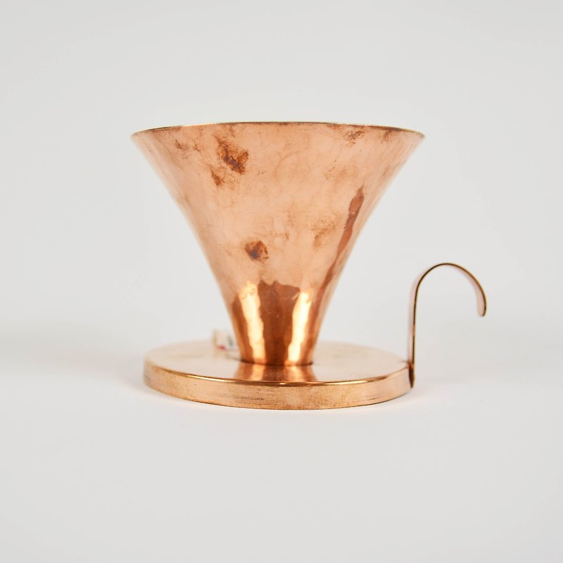 Copper coffee filter bowl _ fair trade - Mugs - Other Metals Orange