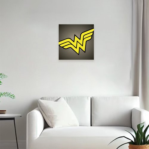 遊戲家 Gameshop Marvel 漫威無框掛畫 限量壁畫掛畫 神力女超人 logo 40X40