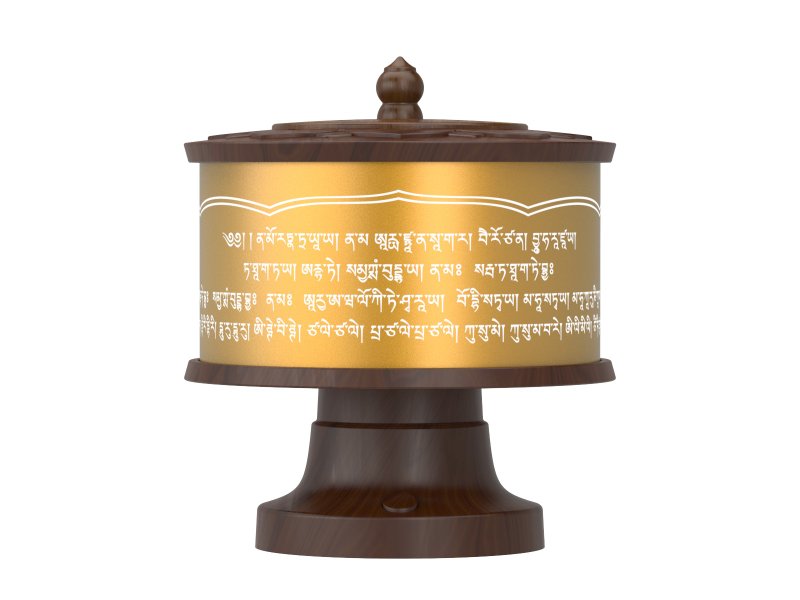 大悲咒 - 擺飾/家飾品 - 木頭 咖啡色
