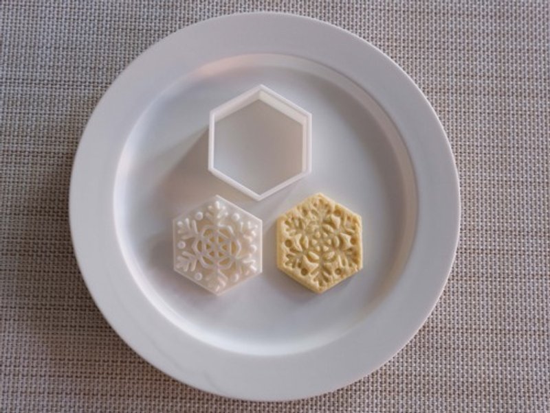 雪の結晶（クッキーカッター・クッキー型） - 廚具 - 木頭 