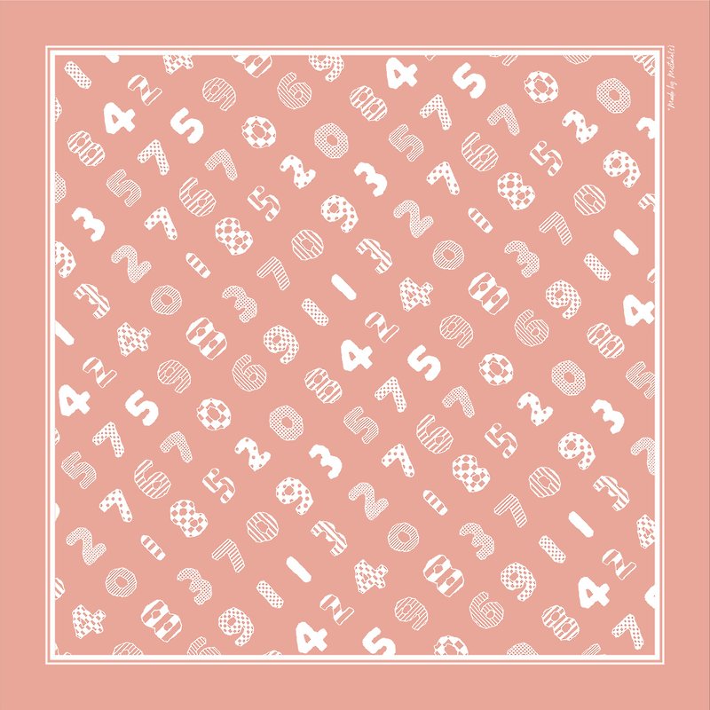 【Pinkoi x SOU・SOU】Pleated Square (S)carf - Knit Scarves & Wraps - Polyester 