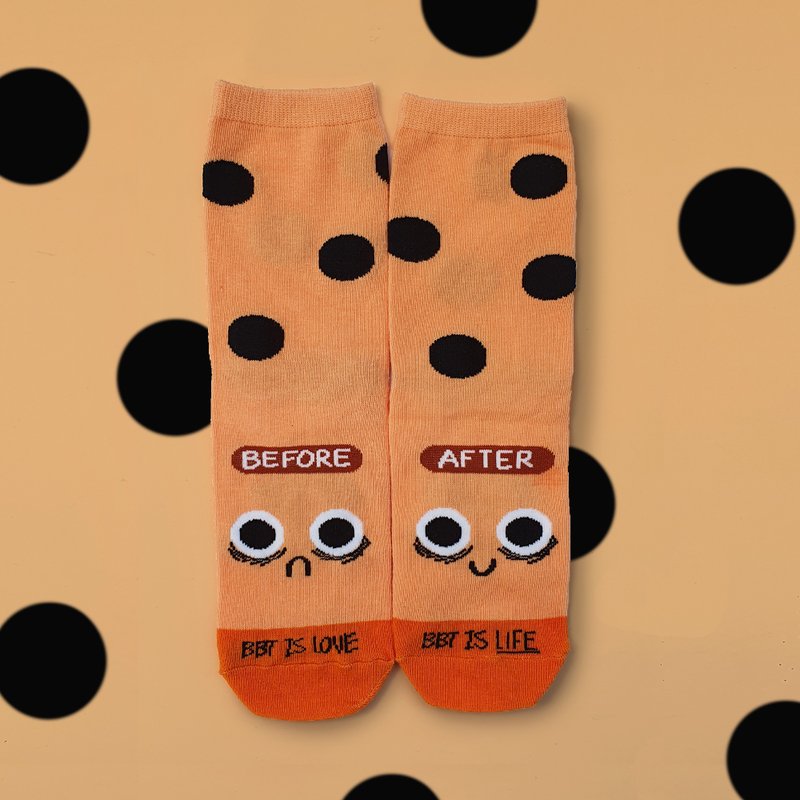 BBT is Love, BBT is Life socks - Other - Cotton & Hemp Yellow