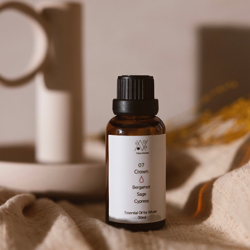 【MAYA Incense essential oil blend】07 || Crown - Fragrances - Essential Oils Transparent
