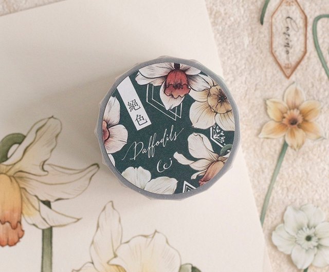 PET 青枝绿叶 6cm×5m 74cm/loop 海外マスキングテープ PET 青枝绿叶 6cm×5m 74cm/loop 海外マスキングテープ パレット