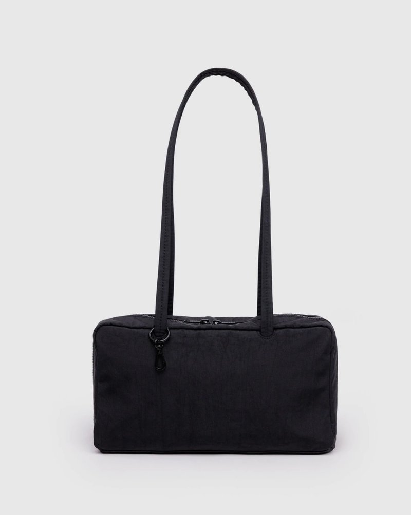 BAGGU - ボーラーバッグ - スタイリッシュブラック - ショルダーバッグ - 防水素材 ブラック
