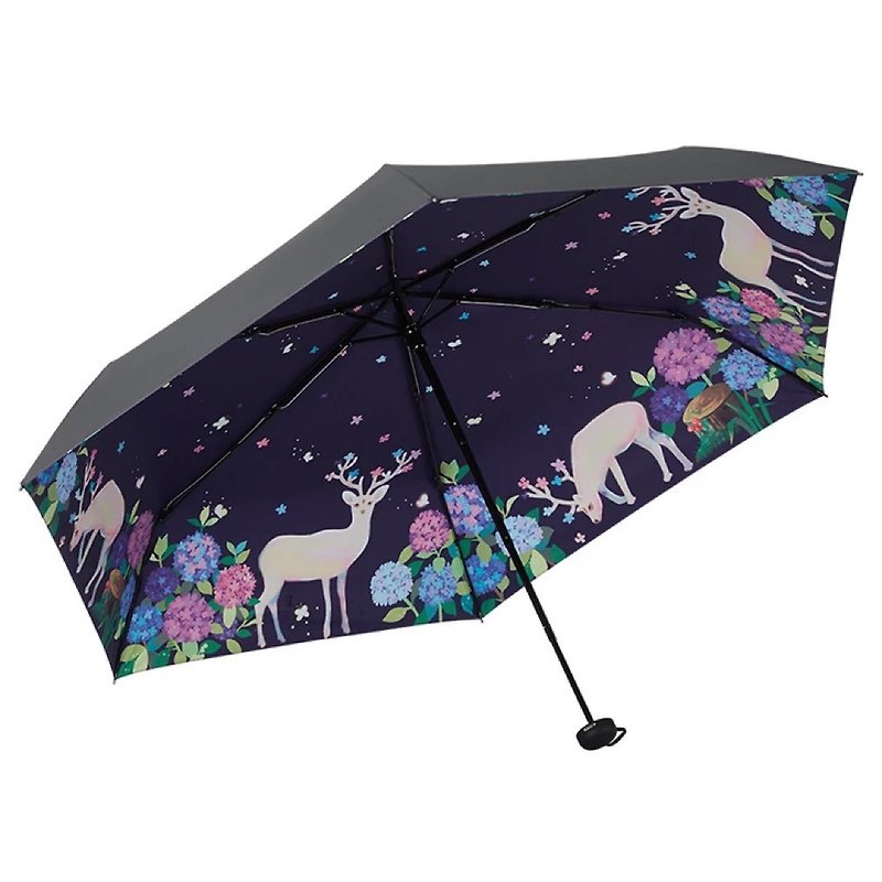 boy 40% off short version ultra-light shading sunscreen umbrella- BY3095 Menglu - ร่ม - วัสดุอื่นๆ สีดำ