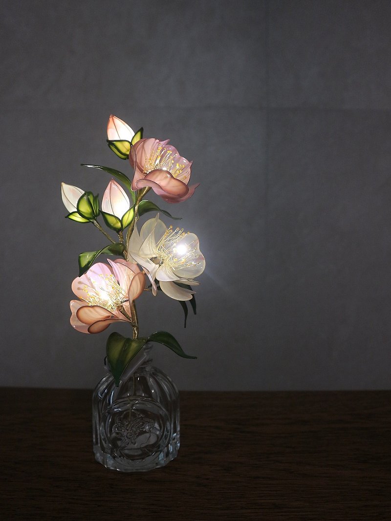Camellia (November Birth Flower Light) - Lighting - Resin 