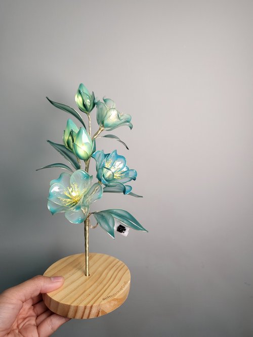 誕生花ライト】11月・椿 - ショップ Bettina and Craft 照明