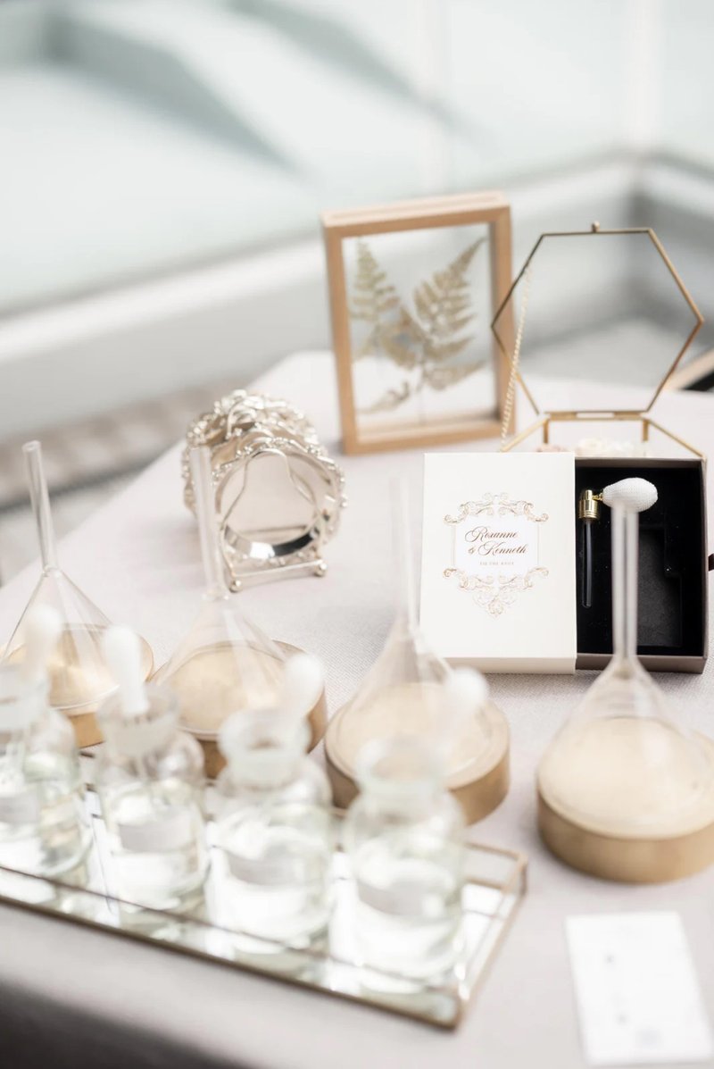 【婚禮互動式回禮體驗 - Perfume Bar】個人化香水調配 - 香水/香膏 - 精油 