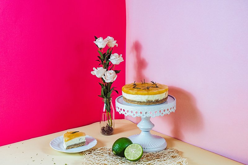 【Woman Eats It All】母の日チャリティーギフトボックス ～レモン紅茶の生チーズケーキ～ - ケーキ・デザート - 食材 