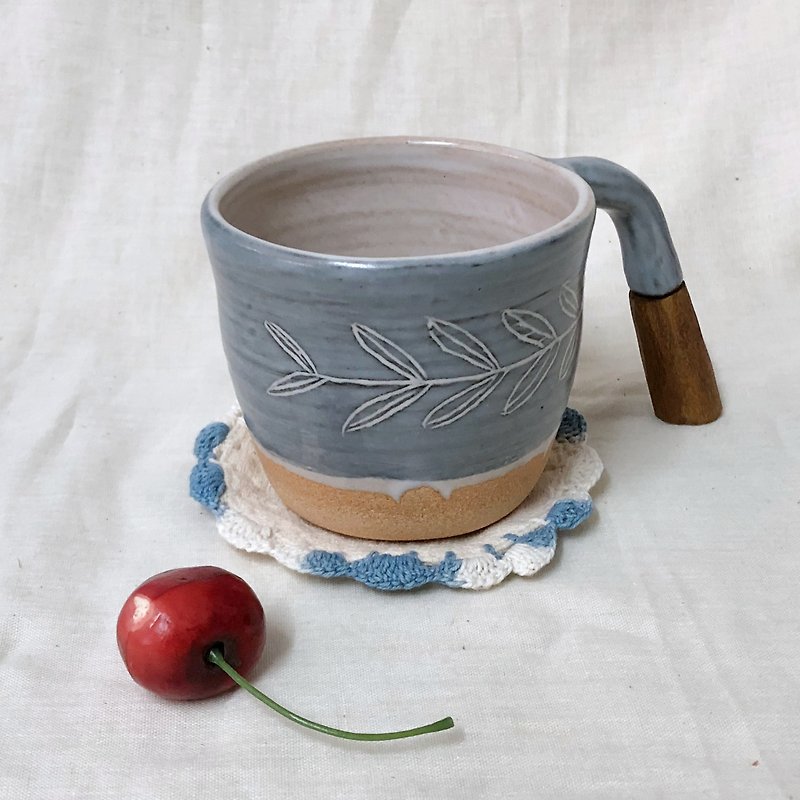 セラミックコーヒーカップ - マグカップ - 陶器 ブラック