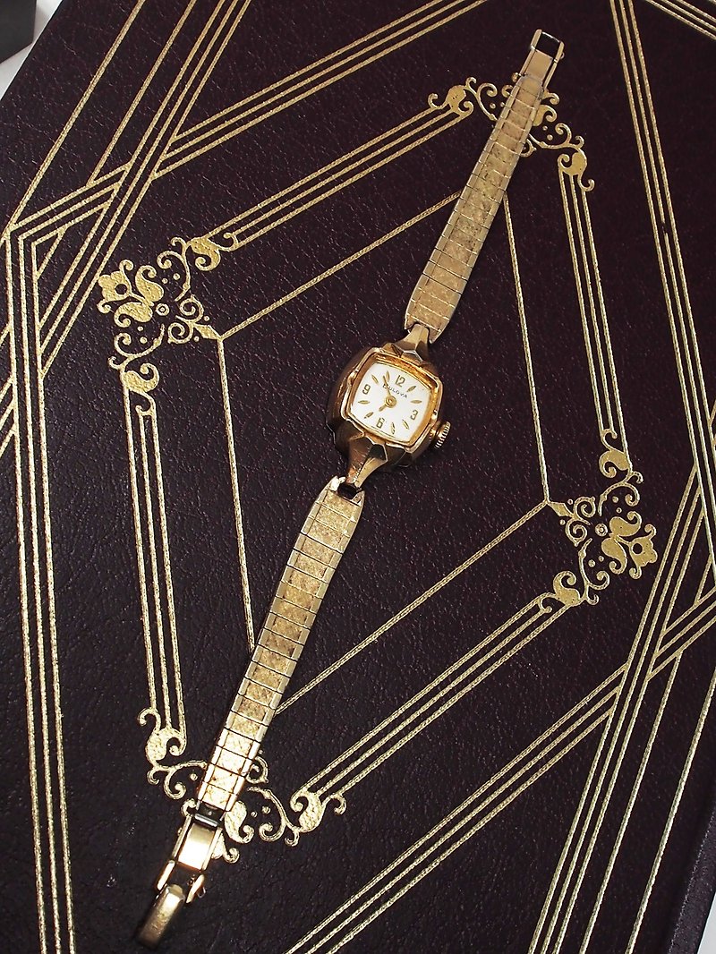 1950年代ヴィンテージブローバ時計 - 腕時計 - 金属 ゴールド