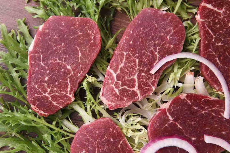 New Zealand Beef Filet Slices (Grass Fed) 180g+/-5% - Other - Fresh Ingredients Red