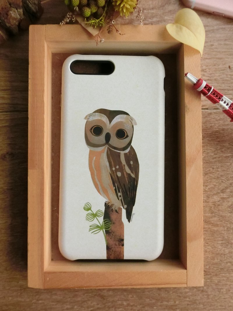 「貓頭鷹 」 /獨家高等級雙料抗刮防摔BUMPER CASE [APPLE iPhone全系列/三星NOTE.S系列/LG G系列] - 其他 - 其他材質 