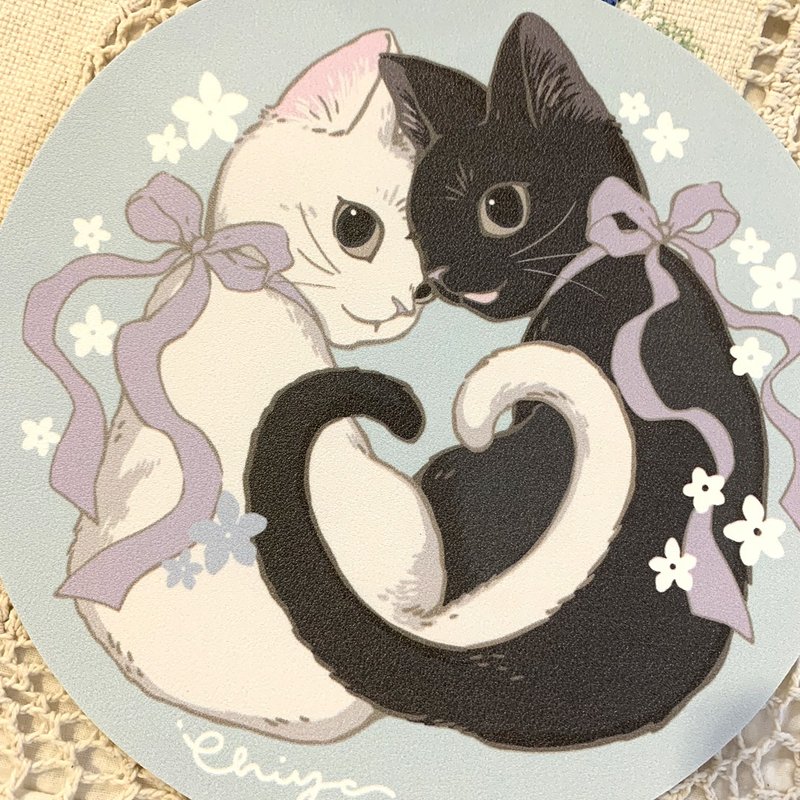 Chiya MEOW GIRL MousePad 滑鼠墊 - 滑鼠墊 - 人造皮革 