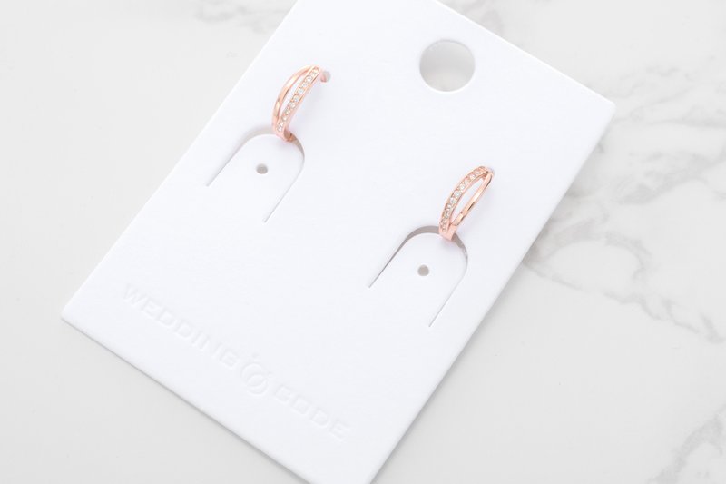 earrings 10684 - ต่างหู - เงิน 