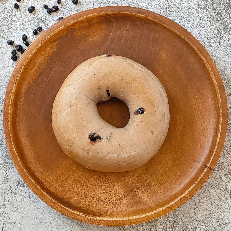 芳醇野藍莓貝果 - 【爆量40顆以上藍莓乾】 - 麵包/吐司 - 新鮮食材 