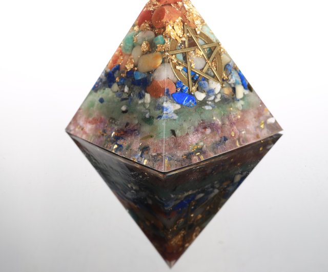 7体セット】オルゴナイトピラミッド・7つのチャクラ 【公式通販】